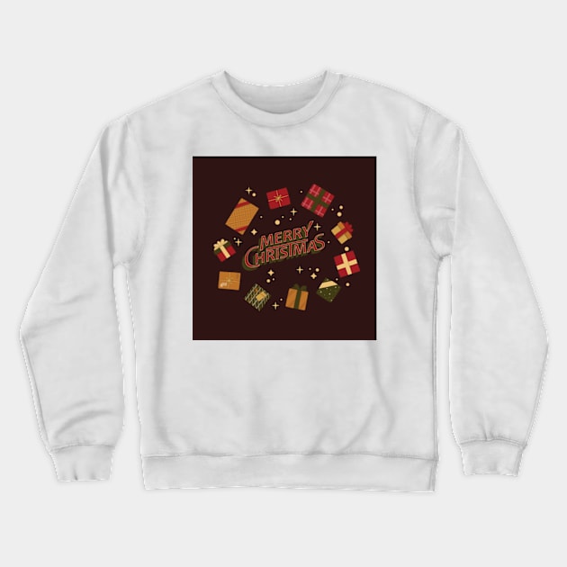 Christmas Present Crewneck Sweatshirt by yphien